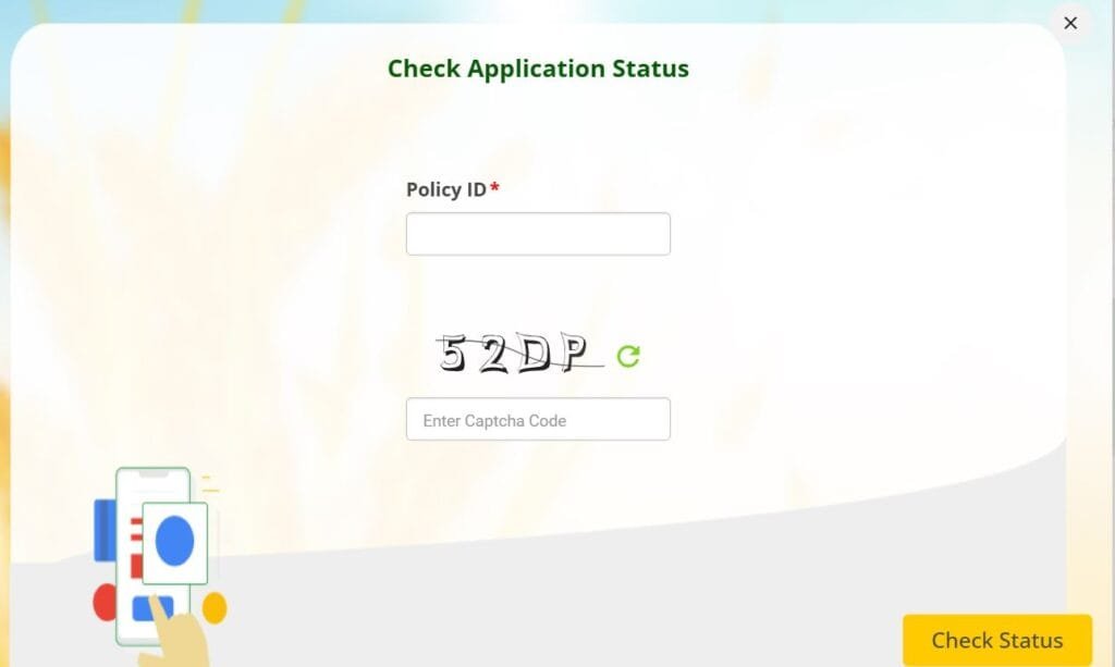 Pik Vima Status Check Online