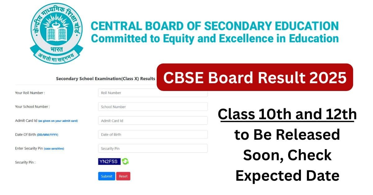 CBSE Board Result Date