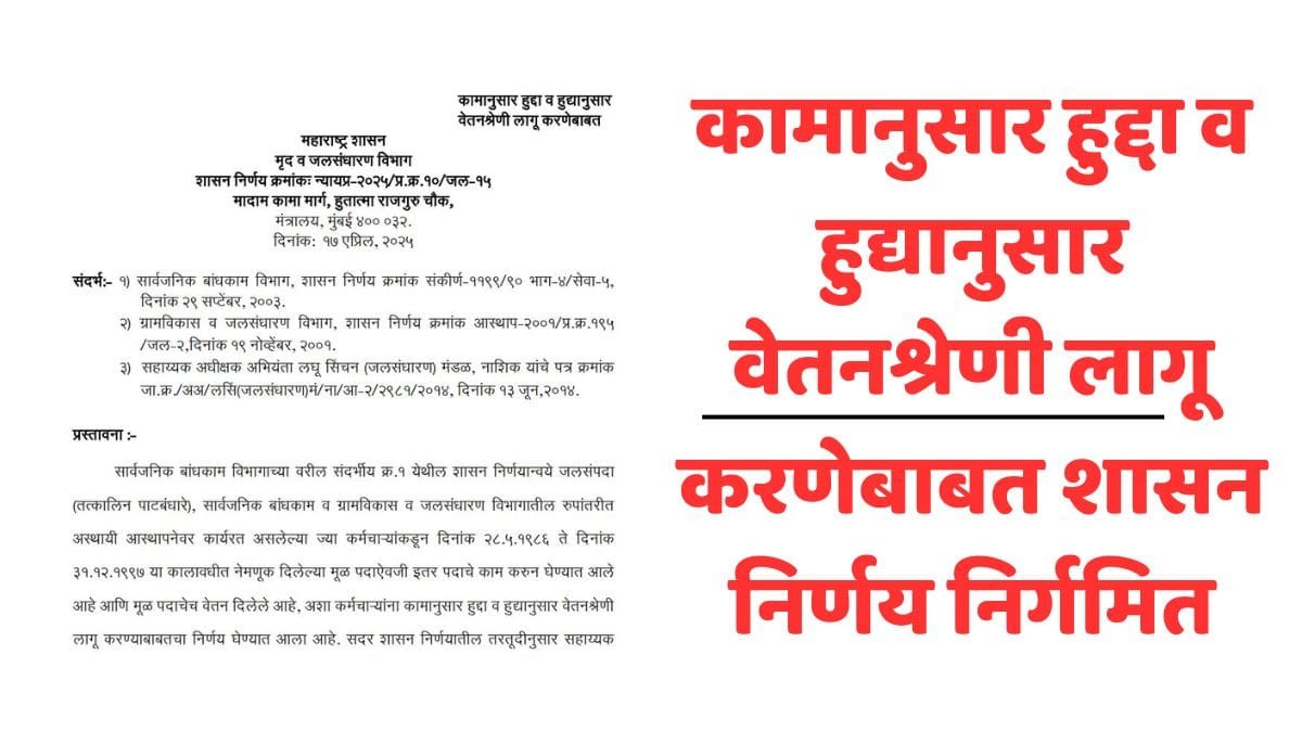 Pay scale Applicable as per Position