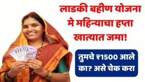 Ladki Bahin Yojana May Installment Update