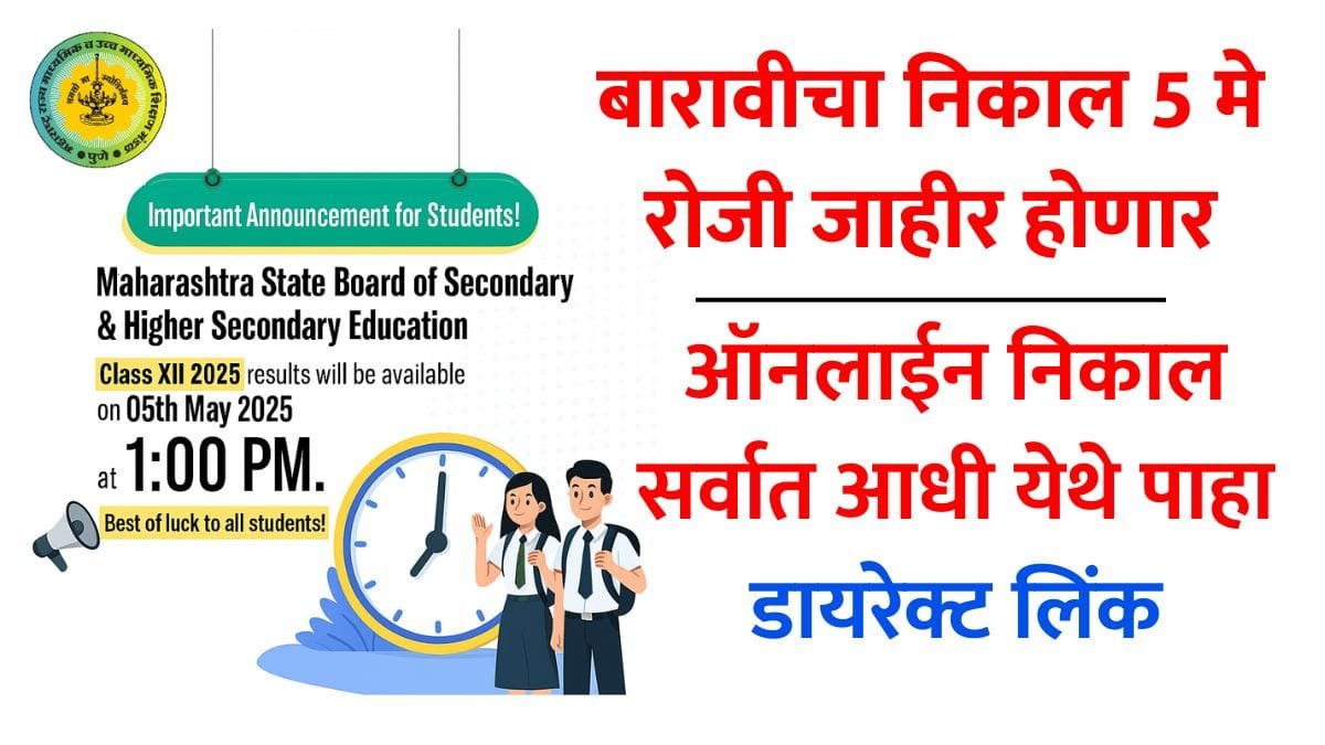 Mahahsscboard 12th Hsc Result Declared