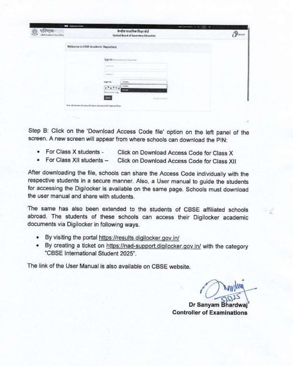 cbse board circluer may 2025