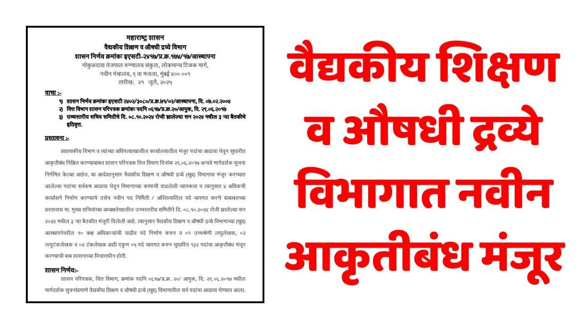 Medical Education Department Restructuring