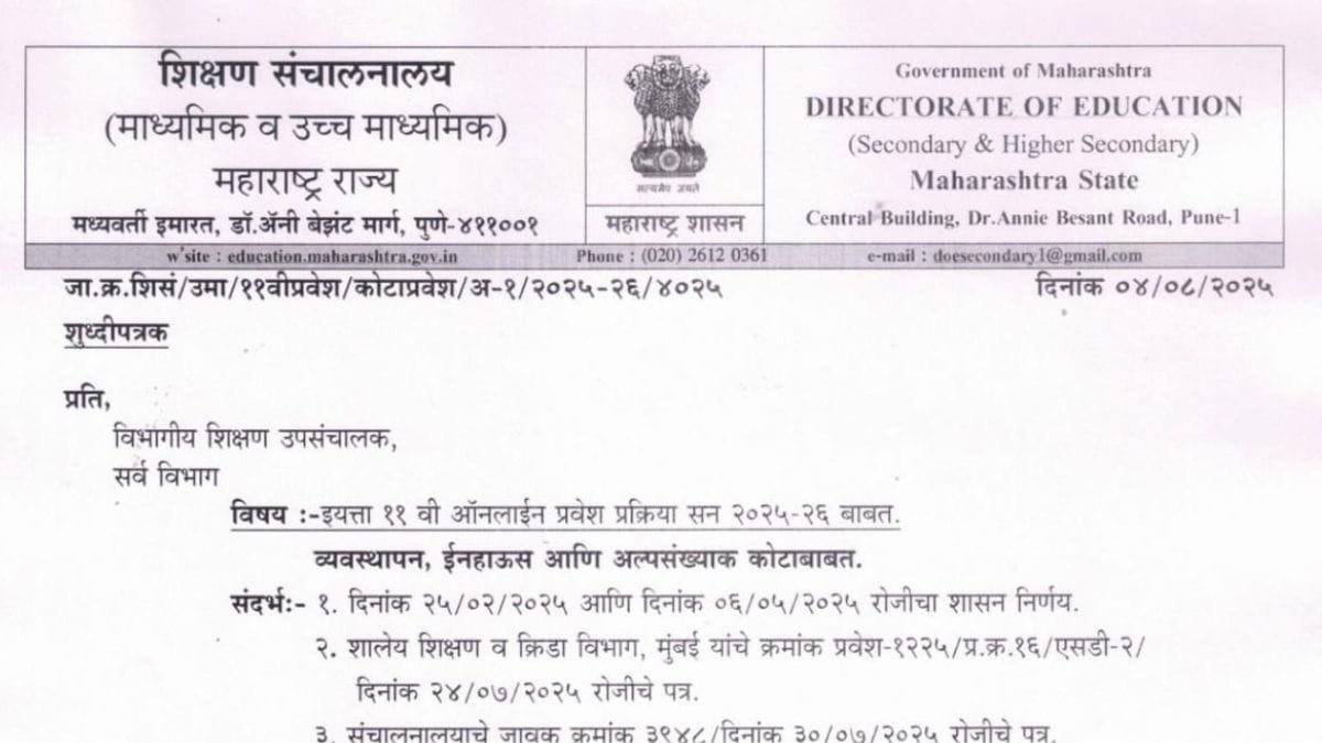 11th Admission Notice