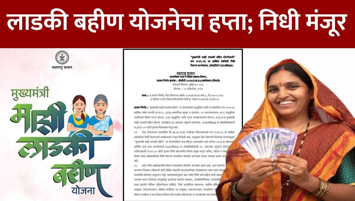 Ladki Bahin Yojana September Installment Fund