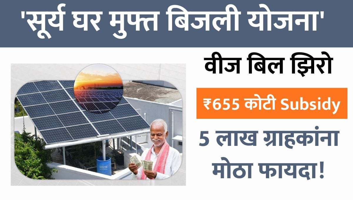 Surya Ghar Muft Bijli Yojana Subsidy