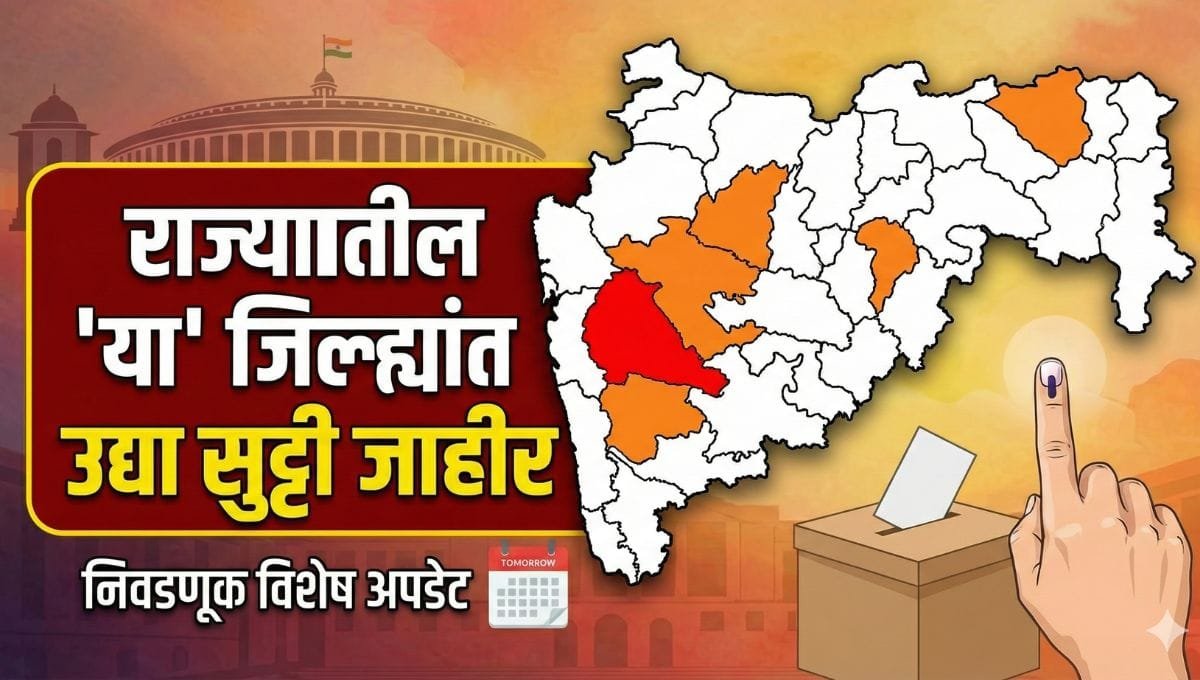 Maharashtra Election Holiday Tomorrow