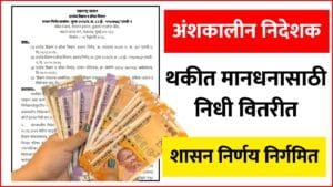 Anshkalin Nideshak Salary Maharashtra