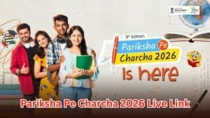 Pariksha Pe Charcha 2026 Live Link