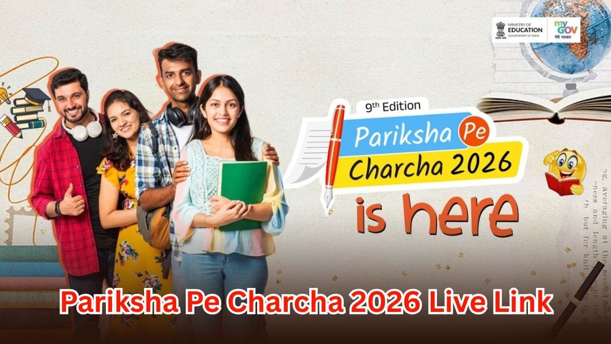 Pariksha Pe Charcha 2026 Live Link