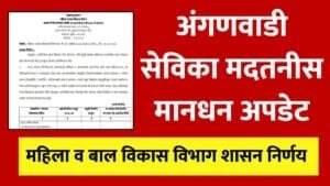 Anganwadi Sevika Madatnis April Salary