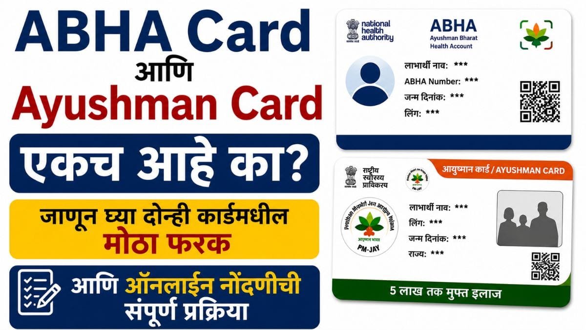 Ayushman Bharat Health Account Abha Card