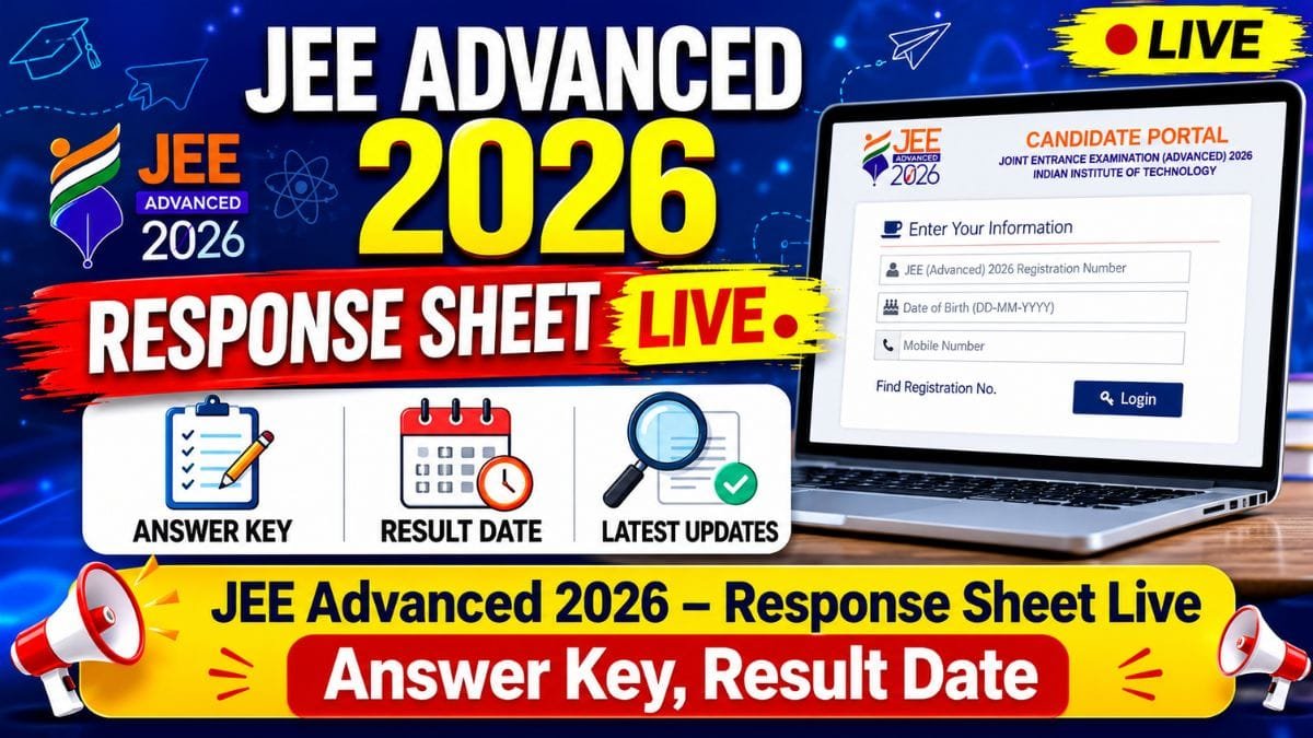 JEE Advanced 2026 Response Sheet