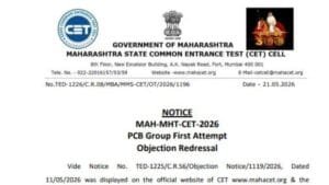 MAH MHT CET 2026 PCB Group