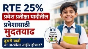 RTE 25 Admission Selection List 1 Date Extension