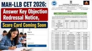 MAH-LLB CET 2026 Answer Key Score Card