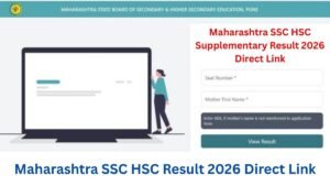 Maharashtra SSC HSC Supplementary Result 2026 Direct Link
